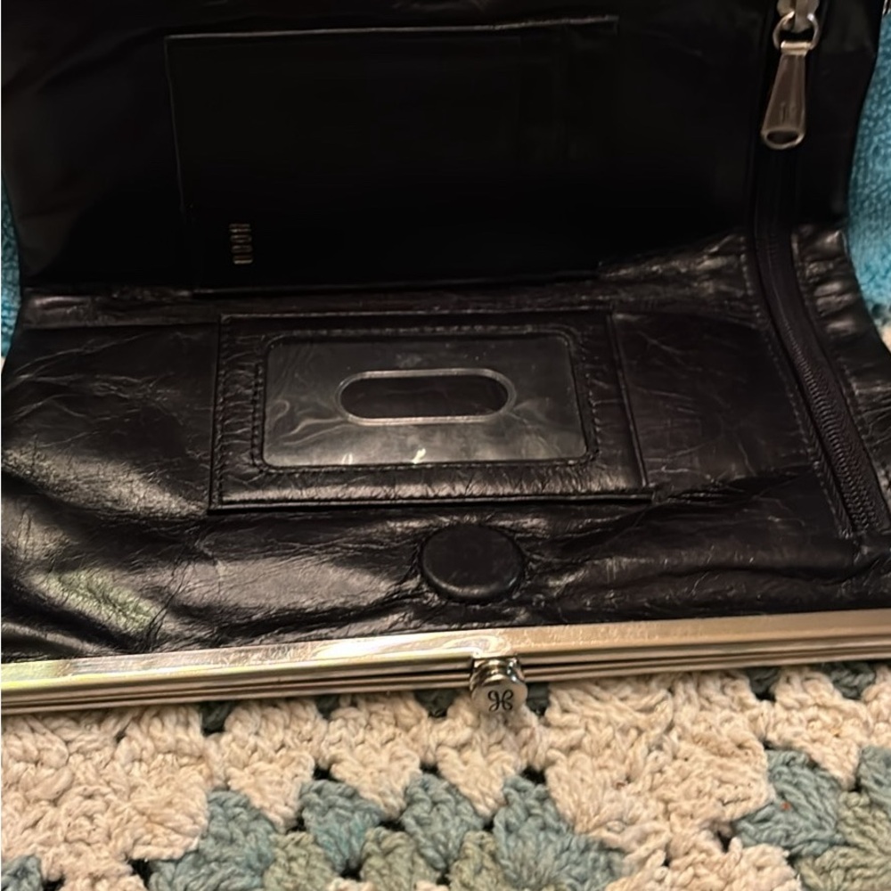 Super cute soft leather hobo international wallet